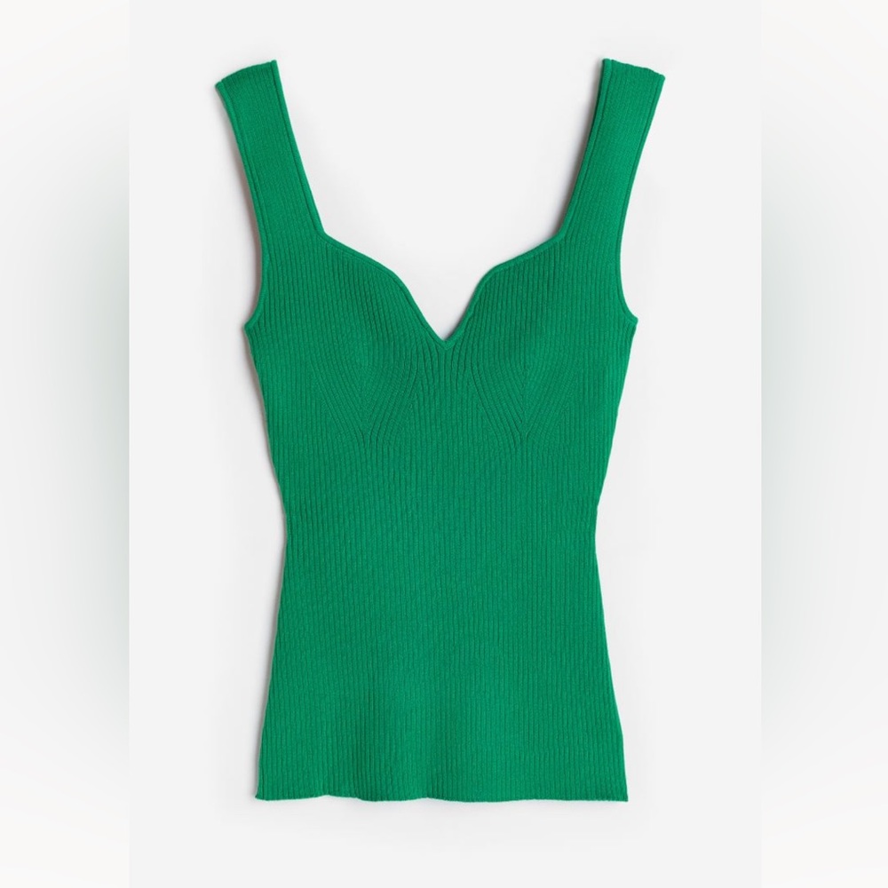 H&M Rib-knit Tank Top - Picture 2 of 8